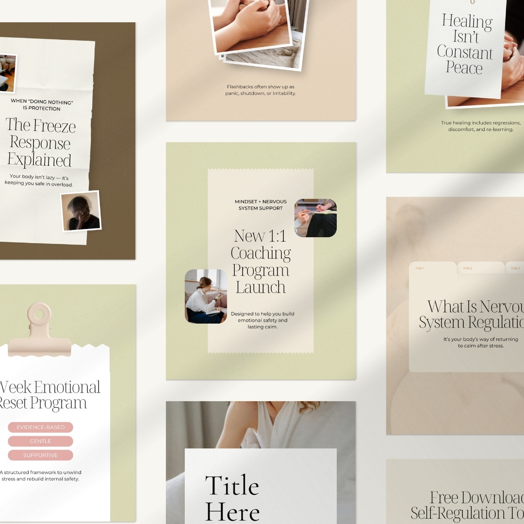 Lily - Social Canva Templates (Mockup 2)