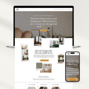 Magnolia Showit Website Template